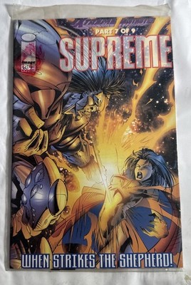 Supreme #35 (Image Comics Malibu Comics January 1996) Sealed With Card Com30