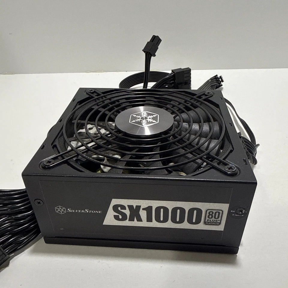 Silverstone SST-SX1000-LPT (V1.1) SX1000 80PLUS Platinum 1000W Modular SFX-L PS - Image 3 of 4