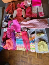 large lot of Tagged Mod Barbie Clothes