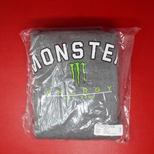 Monster Energy Official Hoodie Gray Women's Est 2002 Logo Pick Your Size 
