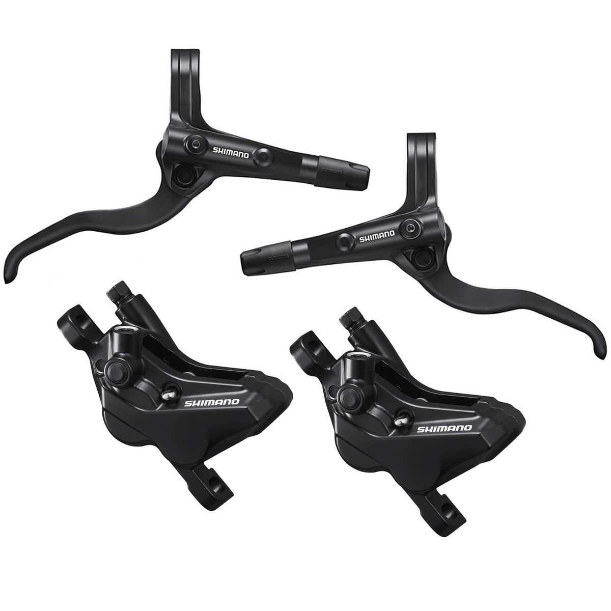Shimano BL-MT401 & BR-MT420 4 Piston Hydraulic Disc Brake Set