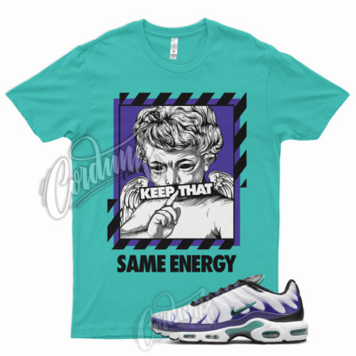 ENERGY Shirt for Air Max Plus White Grape Ice Emerald Black Vapormax Fierce