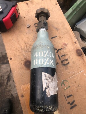 Kleine Vintage Tauchflasche. Ex Royal Navy