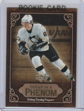 SIDNEY CROSBY ROOKIE CARD Diary of a Phenom 2005 PITTSBURGH PENGUINS Hockey RCC