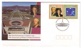 1993 FDC. Australia. Inter Parliamentary Conference. PictPMK "PARLIAMENT HOUSE"