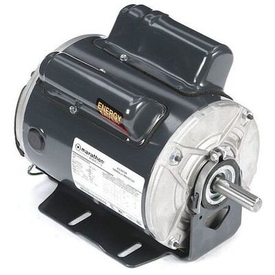 Leeson 5Kcr49sn0493s General Purpose Farm Duty Motor, Capacitor-Start/Run, 1