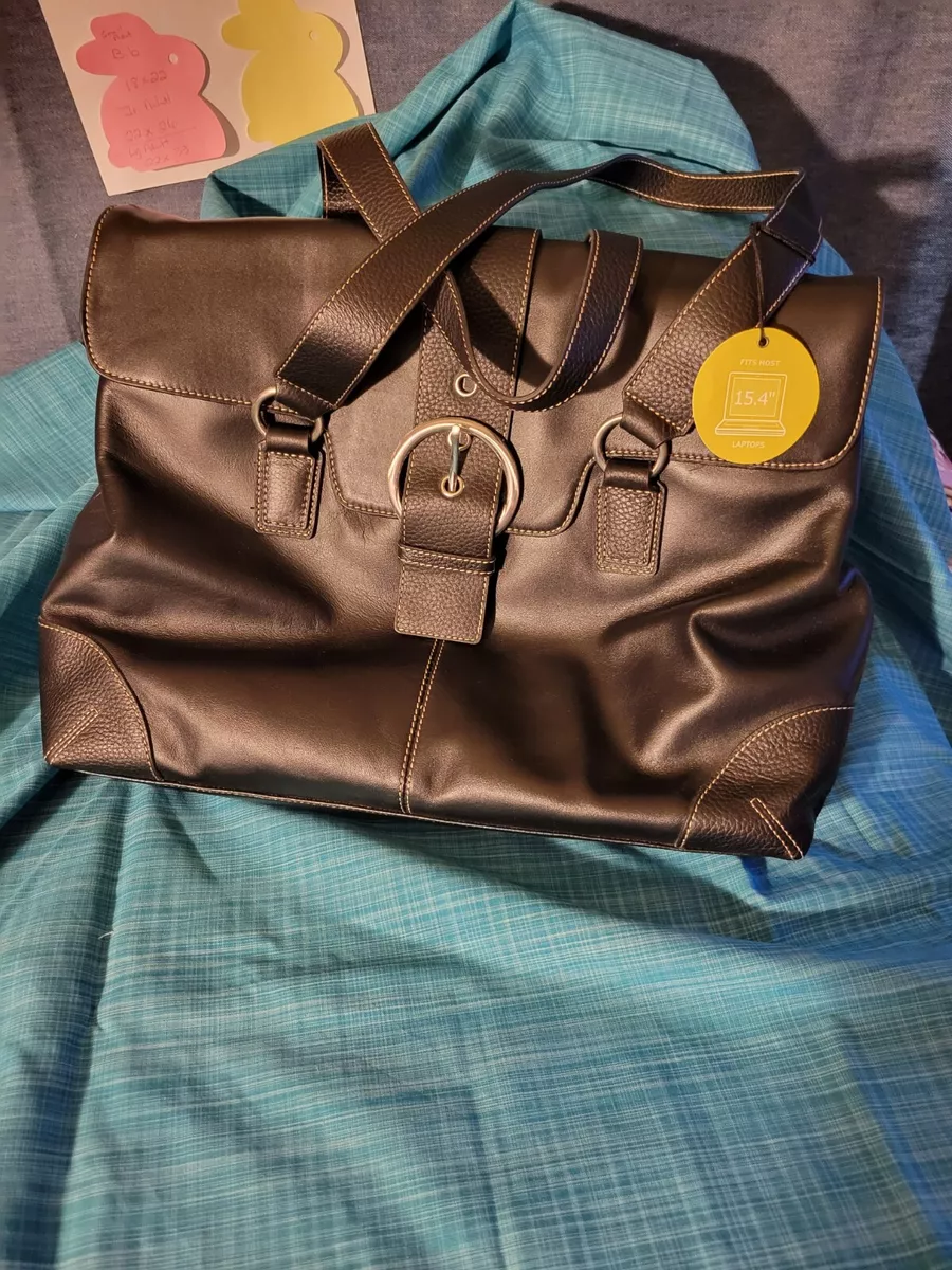 covey leather bag