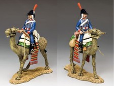KING  COUNTRY NAPOLEON IN EGYPT NE030 FRENCH CAMEL CAVILIER WITH RIFLE MIB