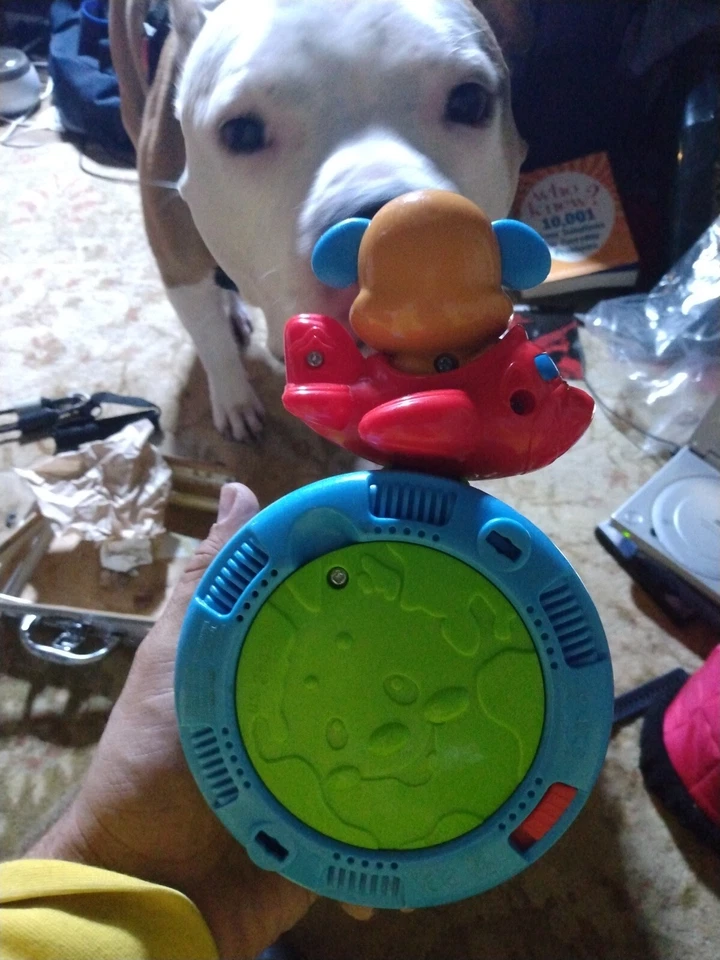 Fisher Price Laugh & Learn Crawl Along Ball ABC 123 Musical Airplane Childs Toy - Image 3 of 4