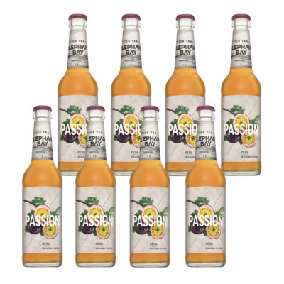 Elephant Bay Ice Tea Passionfruit 8 Flaschen je 0,33l inkl. Mehrweg Pfand