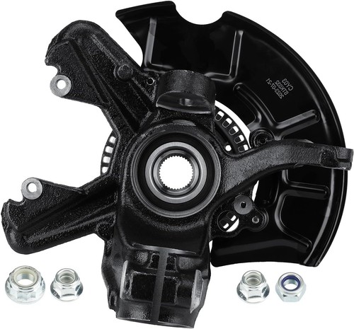 Front Passenger Side Steering Knuckle & Hub Bearing Assembly Fit for Volkswagen - Picture 3 of 8