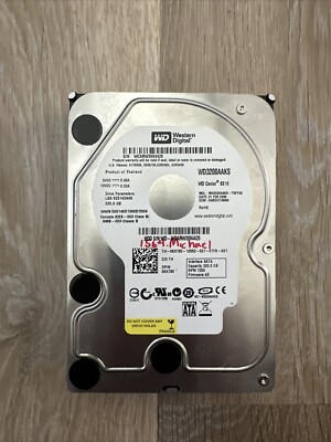 Western Digital WD3200AAKS-75VYA0 320GB DCM: HHRNHT2MHN