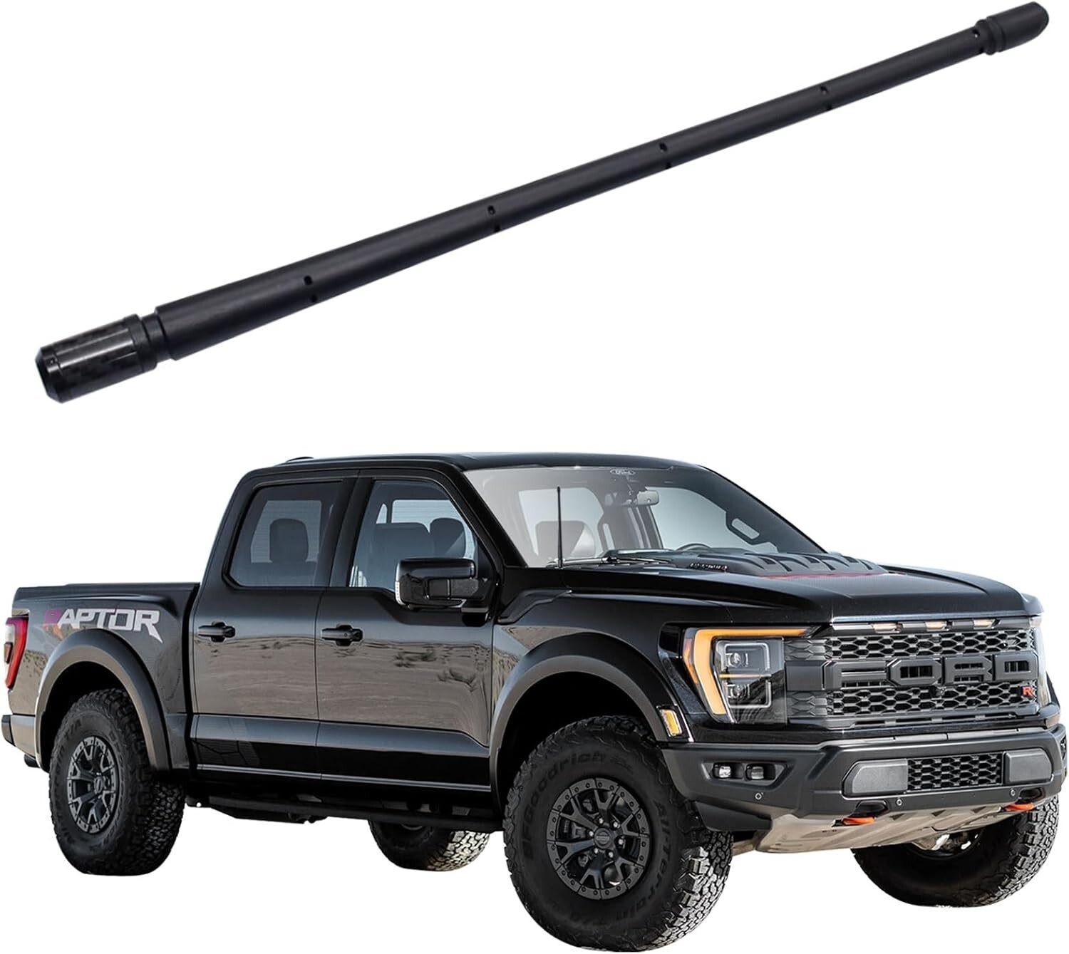 13-Inch Waterproof Short Antenna for Ford Trucks 2009-2025