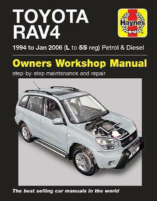 Toyota RAV4 Petrol & Diesel (94 - Jan 06) L to 55: 94-06 by Haynes Publishing...