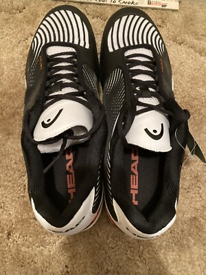 Chaussures De Sport HEAD Pro III - Homme - Taille 14 US - Noir Et Blanc - Neuves