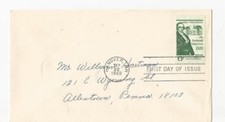 US Postage Stamp 1969-09-22 Daniel Webster Hanover NH Postmark First Day Issue 