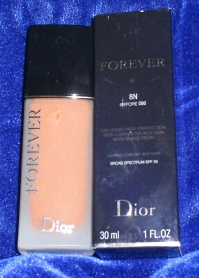 Dior Forever 24h* Wear High Perfection Skin-Caring Matte Foundation-8N