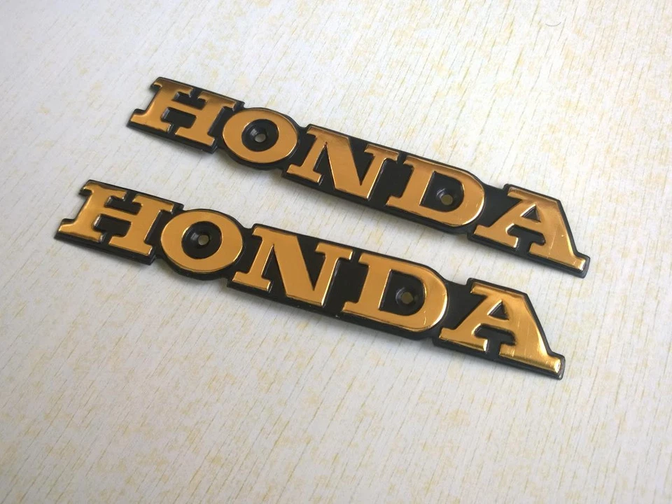 Пара Honda CB125 S CB175 CB200 CL200 CL175 CL125 S110 бензобак эмблема значок - Изображение 2 из 4