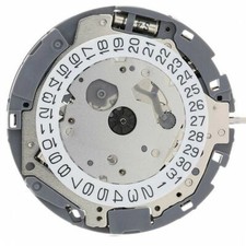 Brand New Miyota OS10 Movement Date at 3 Quartz Japan Movement