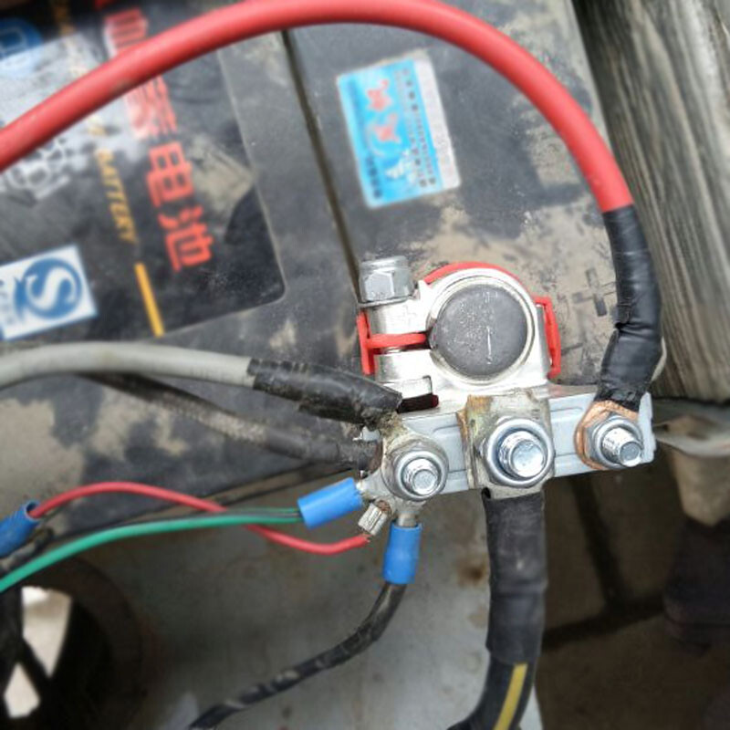 Heavy Duty Car Battery Terminal Quick Connector Cable Clamp Clips Copper 1 Pair