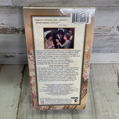 Christy The Sweetest Gift VHS VCR Video Tape Movie Kellie Martin New Sealed - Picture 4 of 5