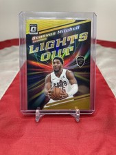 2023-24 Donruss Optic Donovan Mitchell Lights Out Gold /10