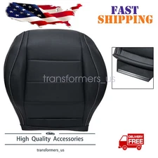 Passenger Bottom Perforated Leather Seat Cover For 2020-25 Mercedes Benz GLS450