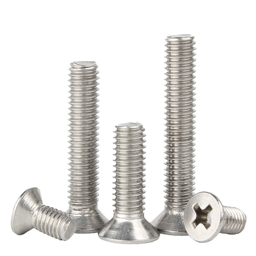 A2 Stainless Steel Phillips Countersunk Flat Head Screw M3 to M5