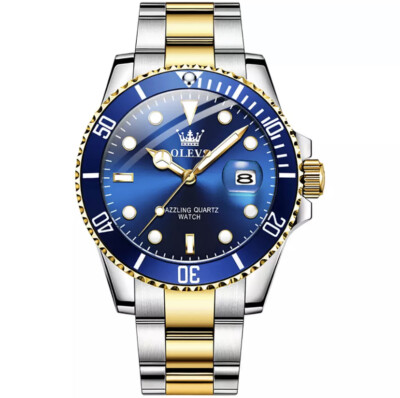 Reloj de Hombre con Caja Pulsera de Acero Inoxidable Relojes Suizo