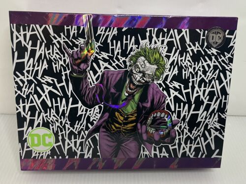DCEU 2022 cartes à collectionner Joker boîte d'affichage vide à collectionner - Photo 1 sur 5