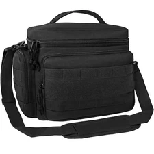 Tactical Lunch Bag Insulated Box Holder Men Military Lunch Cooler Shoulder Strap