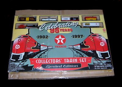 Texaco HO Collector's 95th Anniversary Train Set Limited Edition