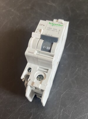 Schneider Electric C60 Multi 9 Circuit Breaker 10A 277V-65V 1-Pole w/Aux Contact