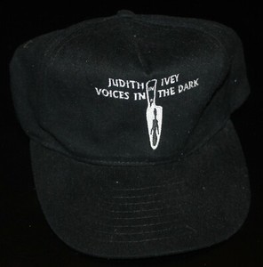 Broadway Ballcap Souvenir VOICES IN THE DARK Judith Ivey Raphael Sbarge Flop
