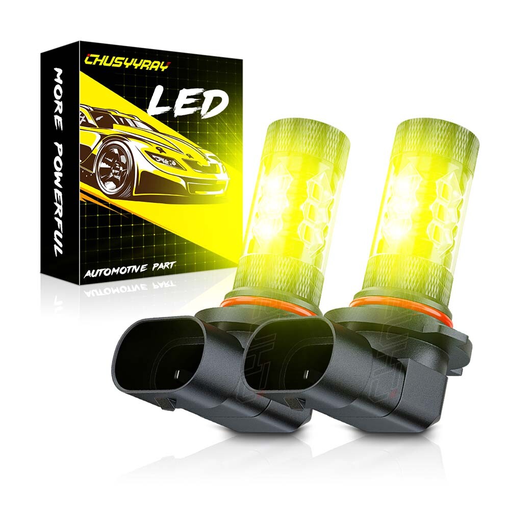 9005 LED DRL Daytime Running Light bulb Yellow For Honda Civic