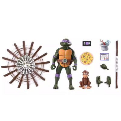 NECA Teenage Mutant Ninja Turtles Pizza Club 4 Pack TMNT 7