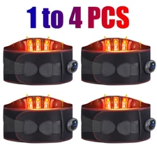 1~4 Pack Back Massager Brace Belt with Heat for Lower Back Pain Relief