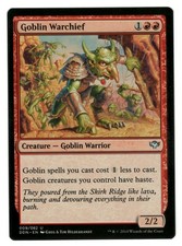 MTG Goblin Warchief Duel Decks Speed vs Cunning Magic The Gathering TCG
