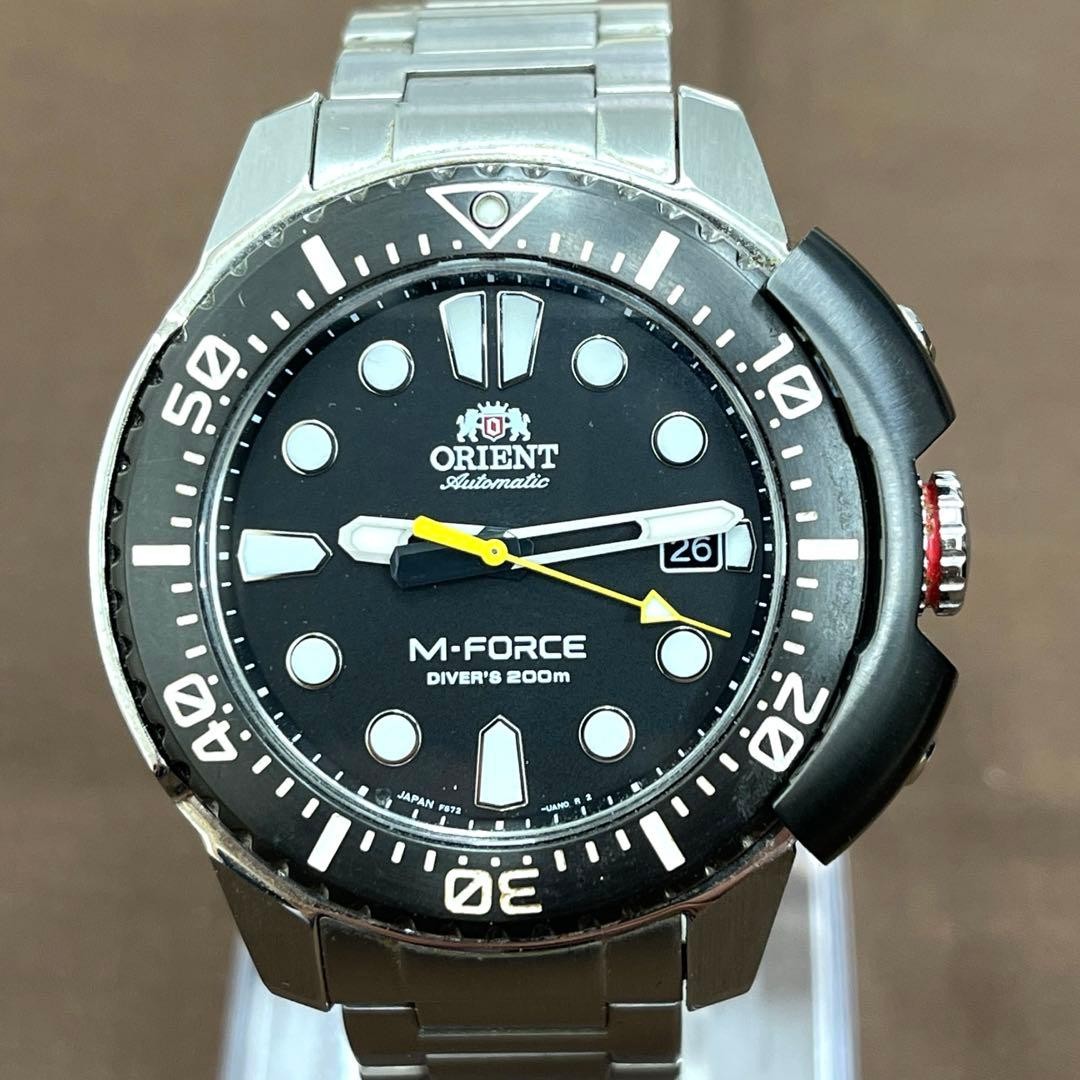 Orient M Force Diver Automatic Watch Stainless St… - image 3