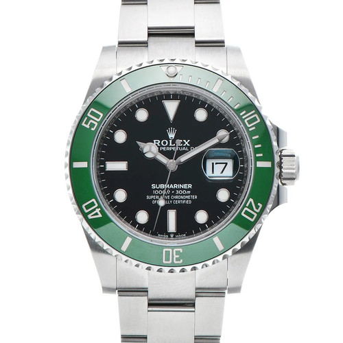 Rolex Submariner 126610LV 41mm Stainless Steel Black Wristwatc...