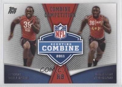 2011 Topps Rising Rookies Combine Competition Ryan Williams Jordan Todman RC 0d2
