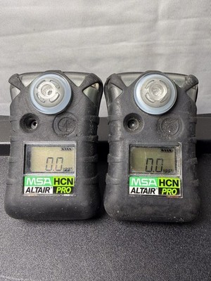 Two MSA Altair  Pro HCN Detectors