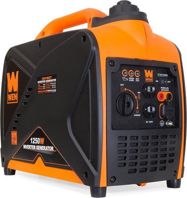 WEN 56125I Super Quiet 1250-Watt Portable Inverter Generator, CARB Compliant