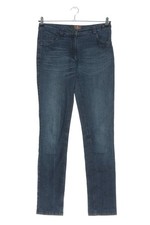 EUGEN KLEIN Straight-Leg Jeans Damen Jeans Gr. DE 38 blau Casual-Look