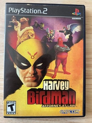 Harvey Birdman Attorney At Law (Sony Playstation 2, 2008) PS2 CIB Tested Works