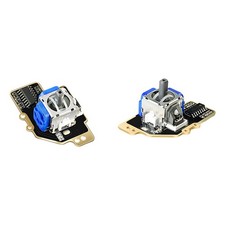 2pcs Electromagnetic Joystick Assembly 3D Joystick Handle Parts For Steam Deck