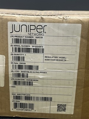 Juniper Networks SSR130 Router New