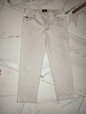 BRAX Style COOPER Fancy Regular Fit W34/knappe L30 = 24 Grau Herren Hose