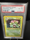2000 POKEMON PROMO BLACK STAR #13 VENUSAUR-HOLO PSA 6