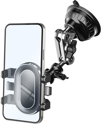 360 Rotatable Magnetic Car Phone Holder Strong Suction Cup Universal Mount